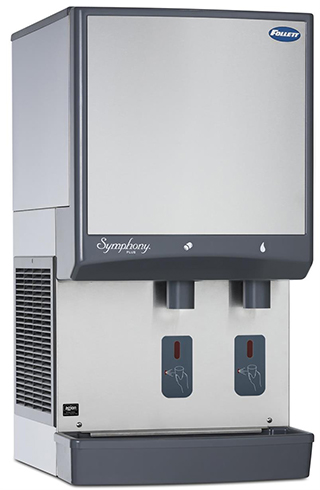 Symphony Ice Machine dispenser.