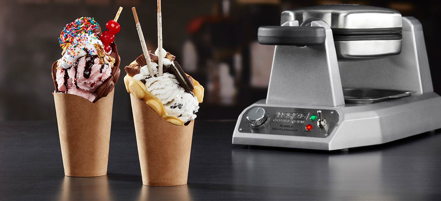 Waring commercial waffle cone maker hot sale